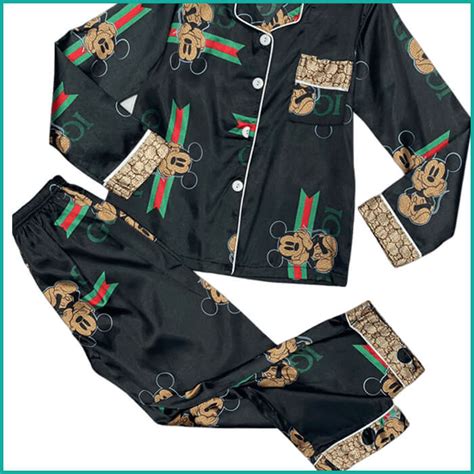 gucci mickey pajamas|Gucci disney collection.